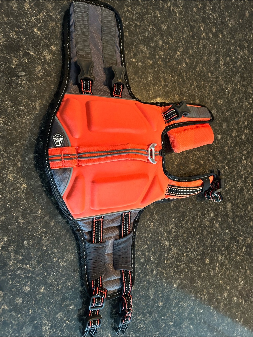 Arcadia Boys Red and Black Swim Safety Vest